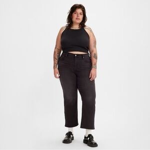 RIBCAGE STRAIGHT ANKLE WOMEN'S JEANS (PLUS SIZE) SIZE 20W